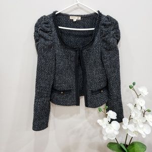 Blazer with beatiful frill detailing and buttons